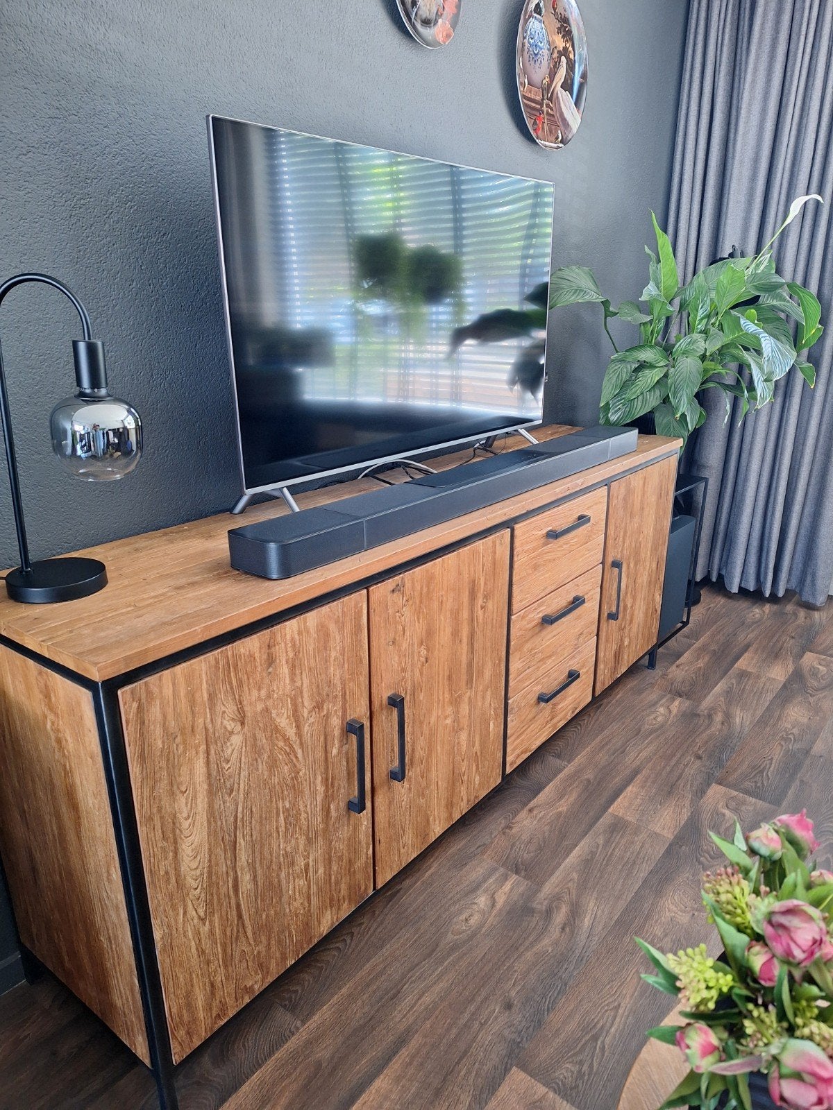 Dressior Romano collectie Pronto 195x45 cm, Gebruikt, 150 tot 200 cm, 25 tot 50 cm, Met deur(en)
