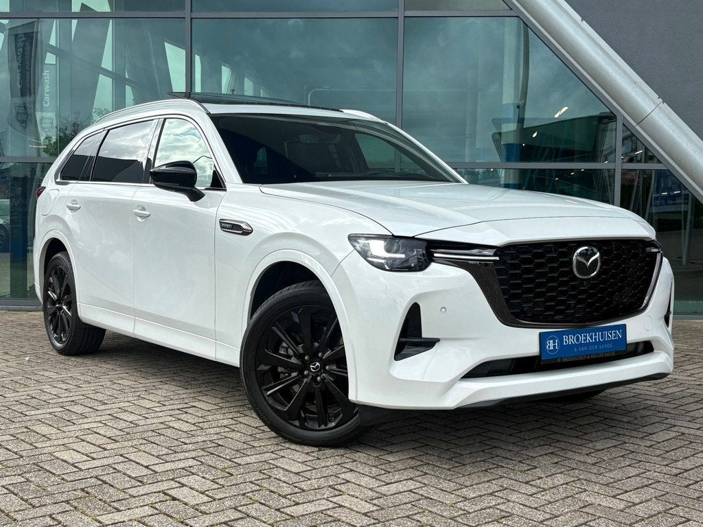 Mazda CX-80 2.5 e-SkyActiv AWD PHEV Homura Plus 7p. 327pk Pa, Auto's, Mazda, Automaat, Gebruikt, 4 cilinders, 327 pk