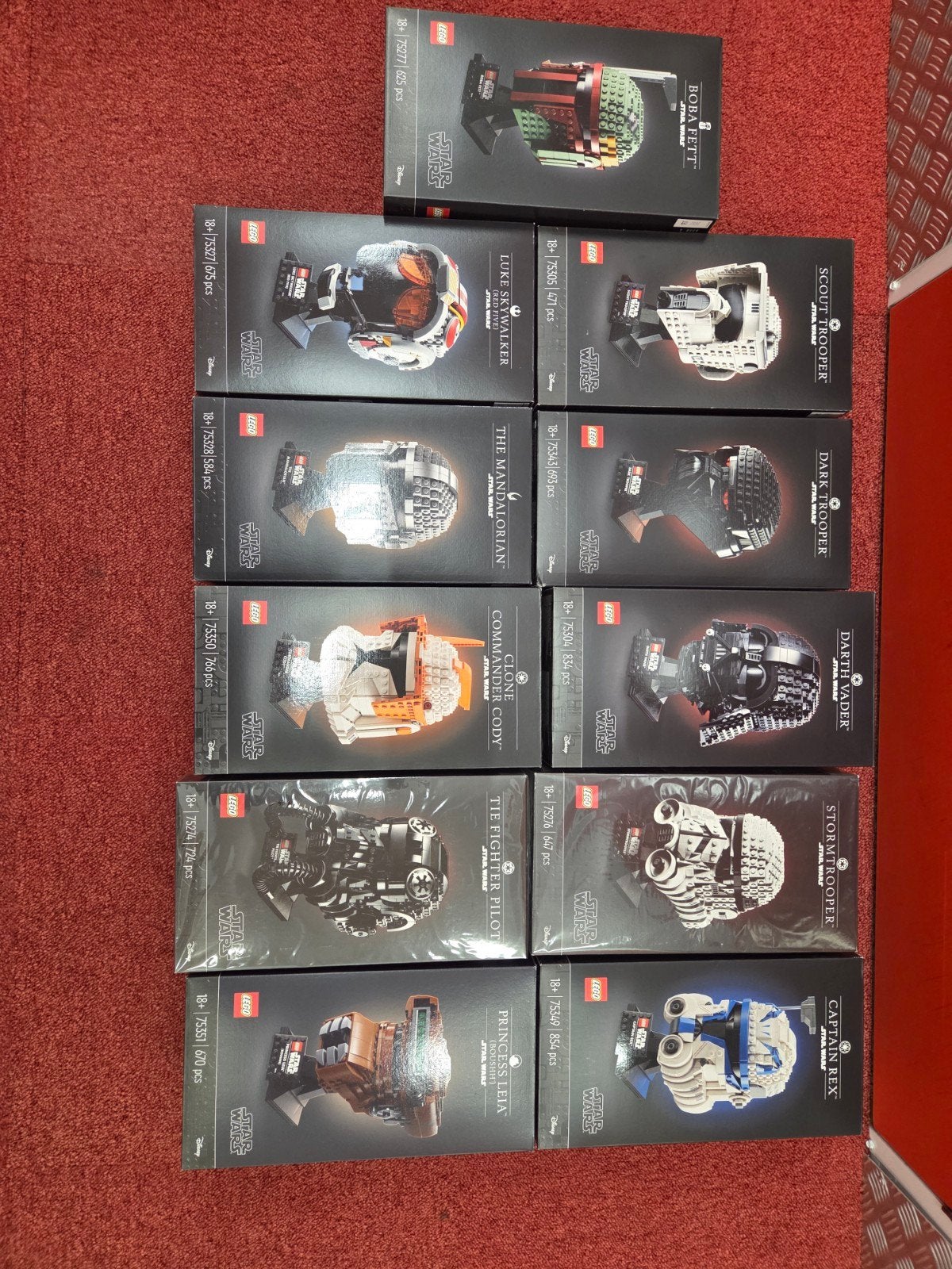LEGO Star Wars Helm Collectie - Nieuw in Doos, Ophalen of Verzenden, Nieuw, Beeldje of Buste