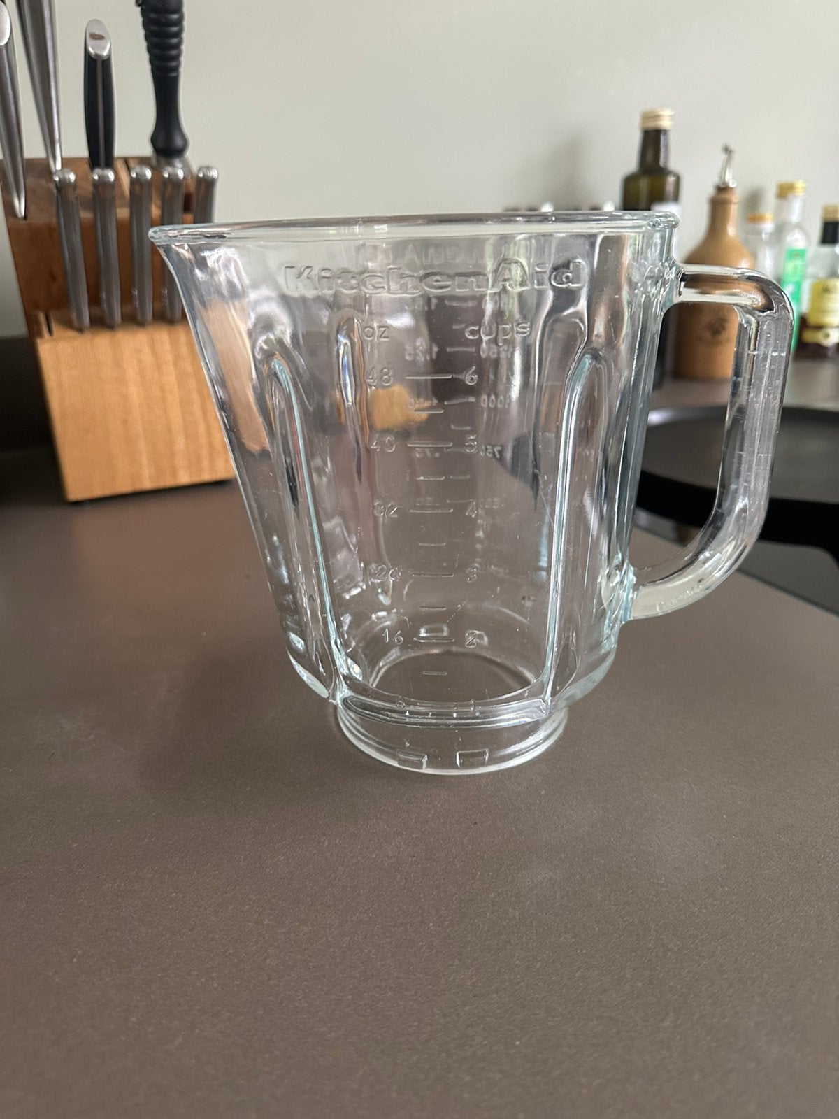Kitchenaid originele glazen kan voor blender 5KSB555, Ophalen of Verzenden