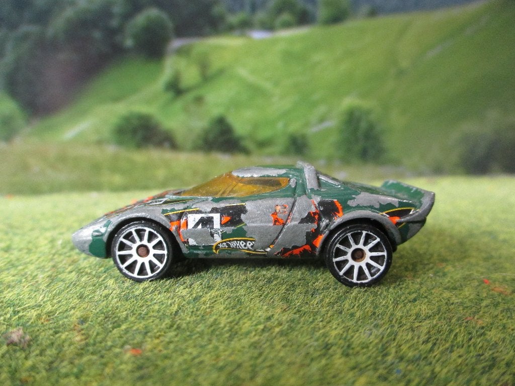 Lancia Stratos Mattel Hot Wheels groen, Ophalen of Verzenden, Gebruikt, Auto