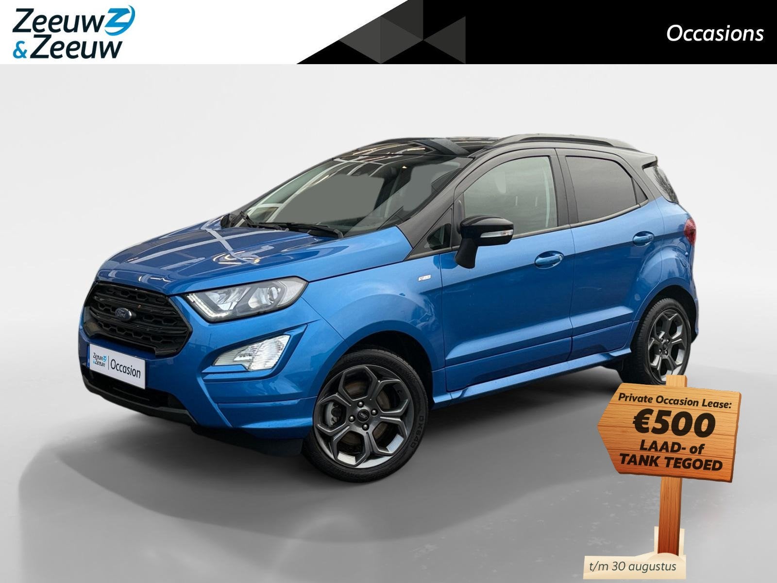 Ford EcoSport 1.0 EcoBoost ST-Line | Winterpack | Cruise Con, Auto's, Voorwielaandrijving, 12 maanden, 125 pk, Gebruikt