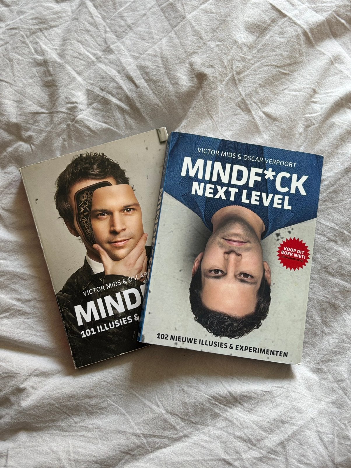 Mindf*ck boeken – 2-delige set – Victor Mids, Boeken, Ophalen of Verzenden, Zo goed als nieuw, Sport