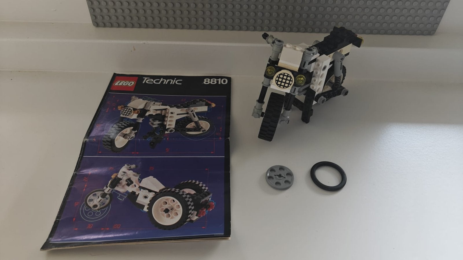 Lego Technic cafe racer 8810, Kinderen en Baby's, Speelgoed | Duplo en Lego, Gebruikt, Lego, Ophalen of Verzenden, Technic