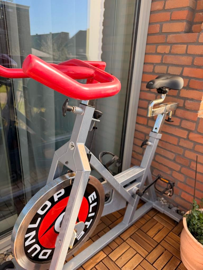 Dunlop Elite Spinningfiets - Perfect voor thuistraining, Sport en Fitness, Fitnessapparatuur, Gebruikt, Spinningfiets, Ophalen of Verzenden