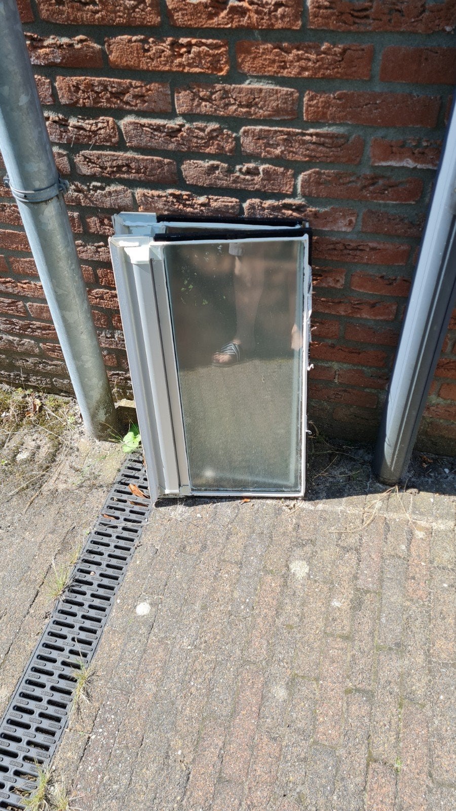 Kleine thermopane raampjes, Doe-het-zelf en Verbouw, Glas en Ramen, Ophalen, Gevelraam of Ruit, Gebruikt, Minder dan 80 cm