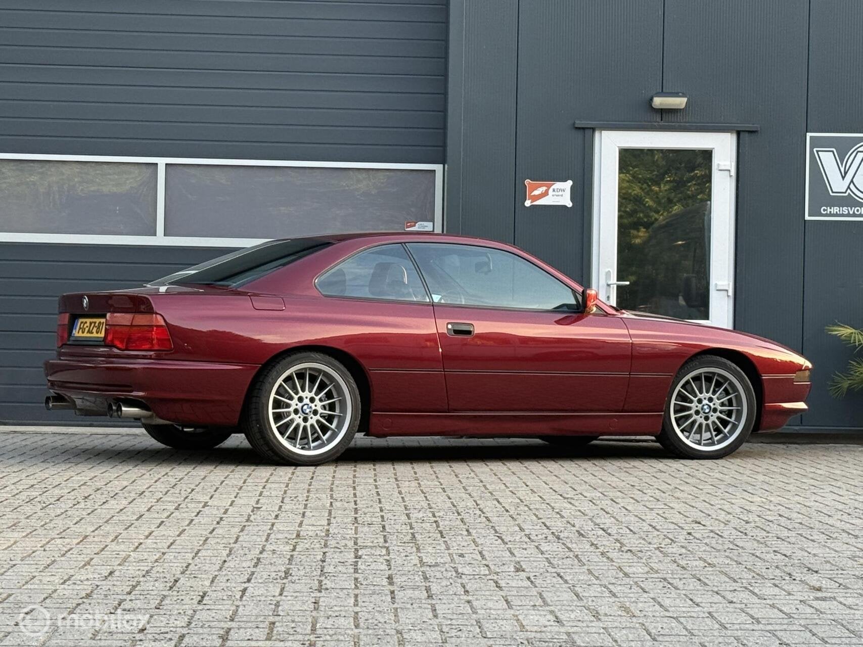 BMW 850 Ci Automaat BMW-Calypso-Rot, Orig NL, Uniek, foto 2