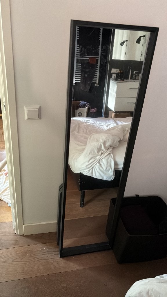 Spiegel, Ophalen, Gebruikt, Rechthoekig, Minder dan 100 cm