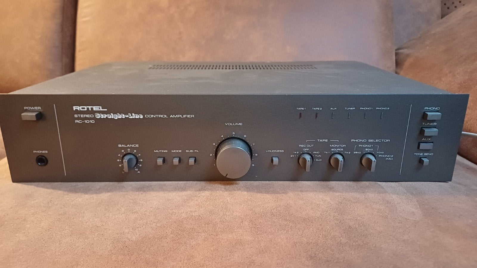 Rotel RC-1010 gereviseerde high-end voorversterker, Ophalen of Verzenden, Gebruikt, Overige merken