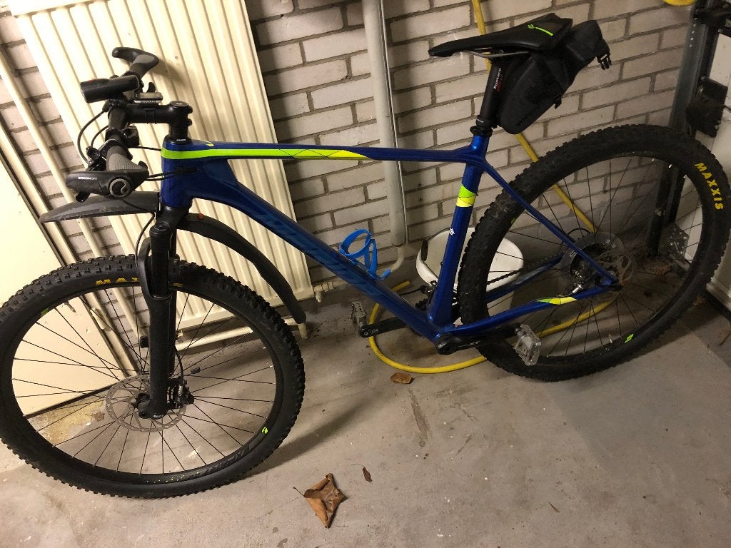 Merida Big Nine Carbon XT XL/21", Vering, Zo goed als nieuw, Meer dan 20 versnellingen, Schijfrem