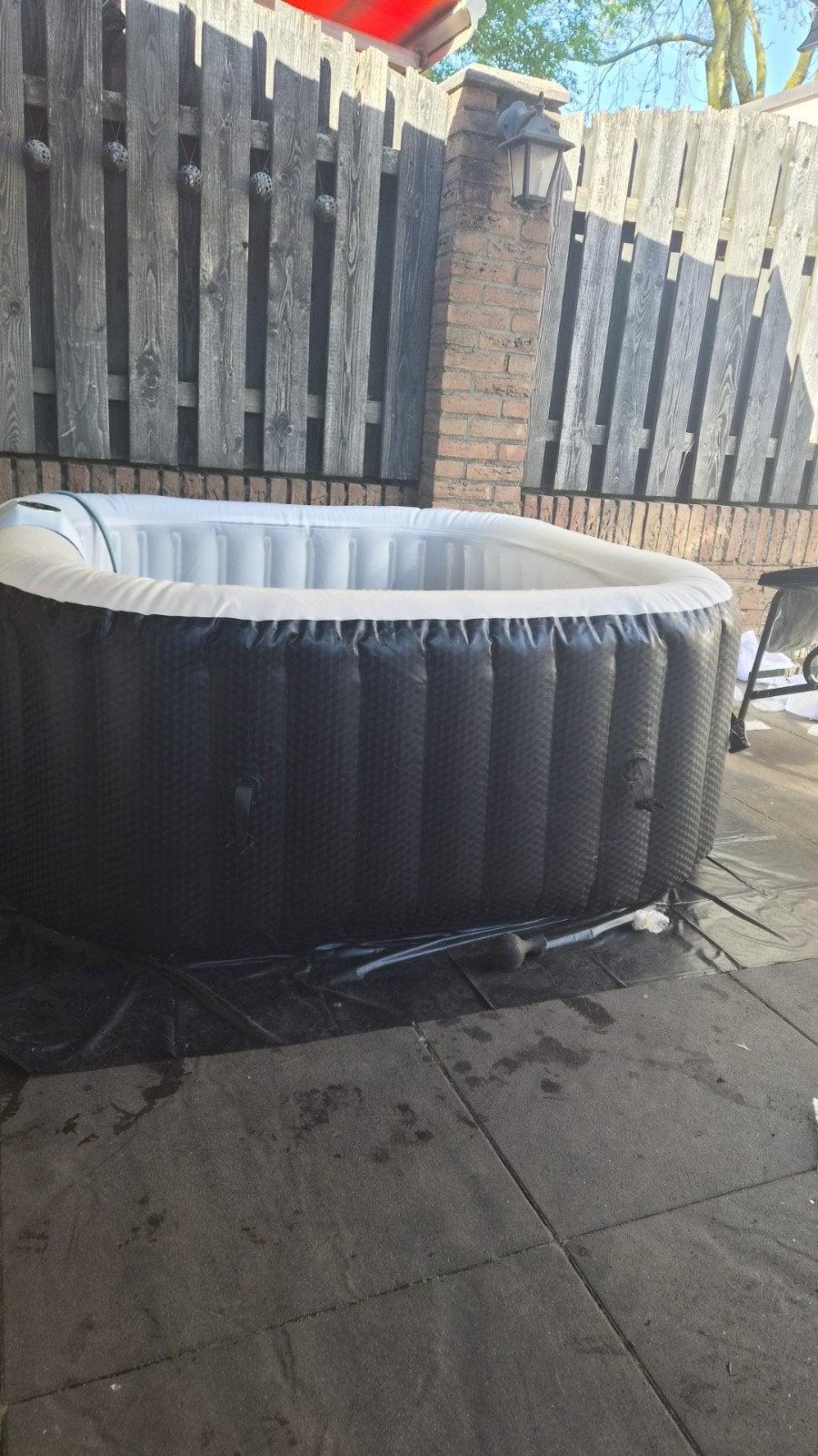 jaquzzi...zgan nieuwprijs 350, Tuin en Terras, Bubbelbaden en Hottubs, Ophalen, Zo goed als nieuw