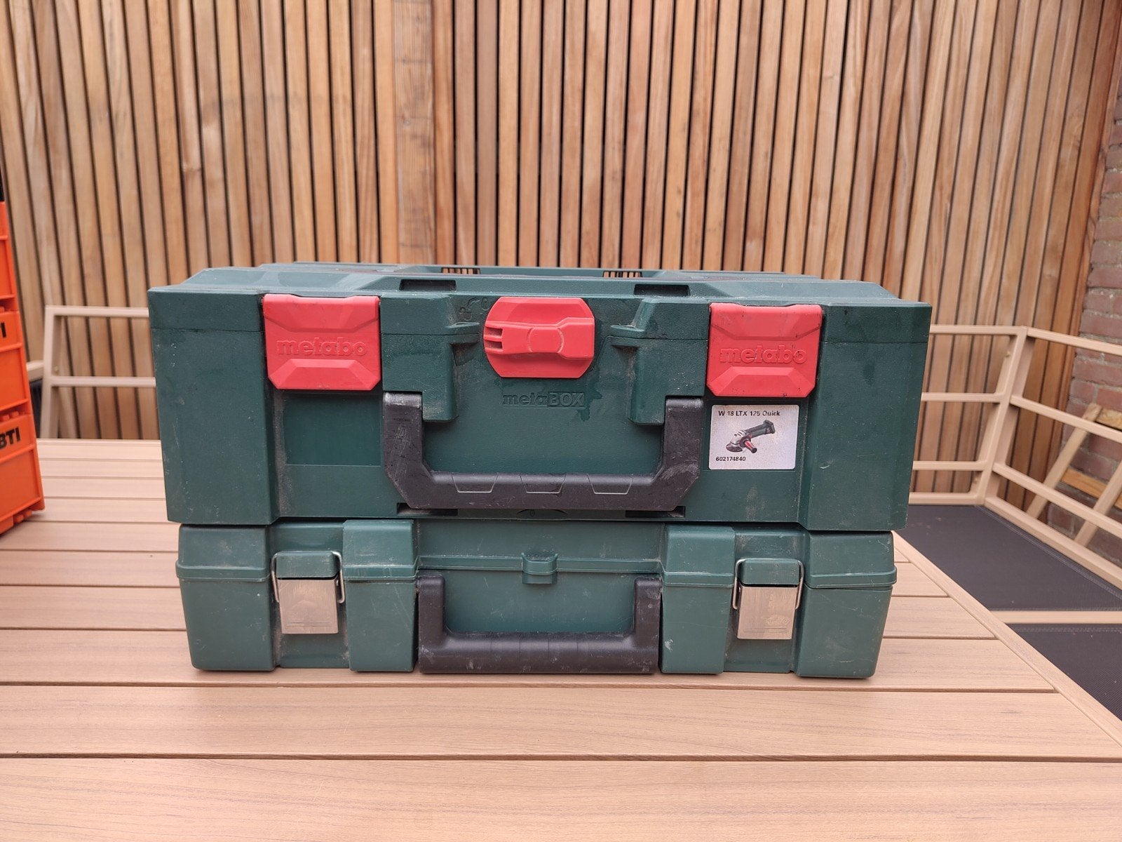 Metabo MetaBOX gereedschapskoffers (2 stuks), Ophalen of Verzenden, Gebruikt