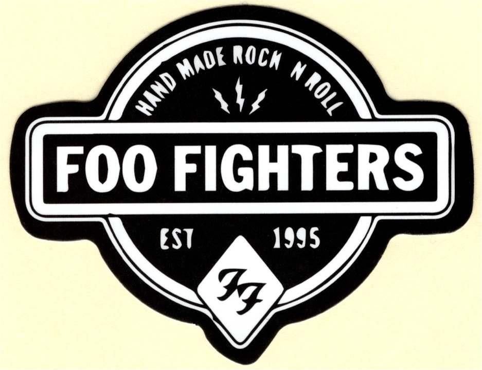 Foo Fighters sticker #4, Verzenden, Nieuw, Foto of Kaart
