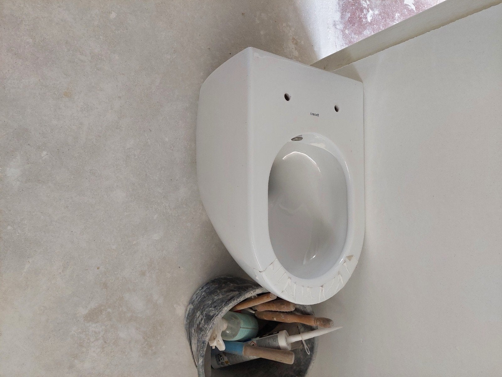 Creavit Darlo wandcloset, Ophalen, Zo goed als nieuw, Toilet