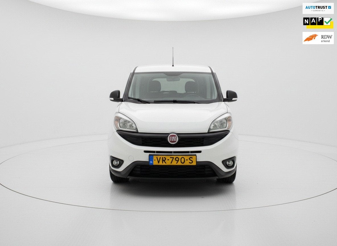 Fiat Doblò Cargo 1.3 MJ L1H1 SX AIRCO BTW AUTO, Voorwielaandrijving, Euro 5, Gebruikt, 4 cilinders