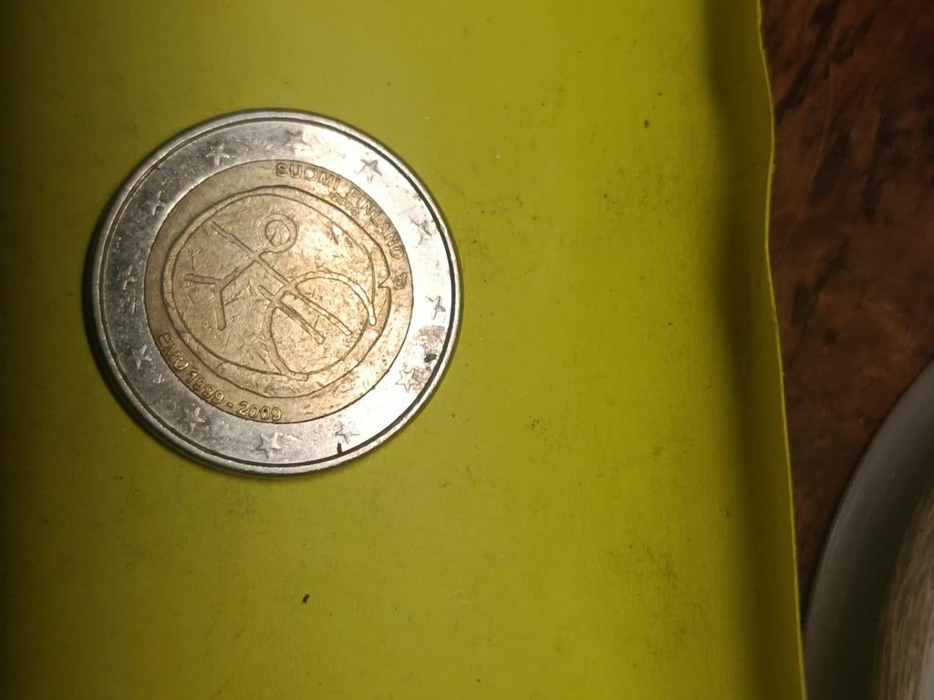 2 Euro Finland 1999-2009 EMU Herdenkingsmunt, Postzegels en Munten, Munten | Europa | Euromunten, Ophalen of Verzenden, Finland