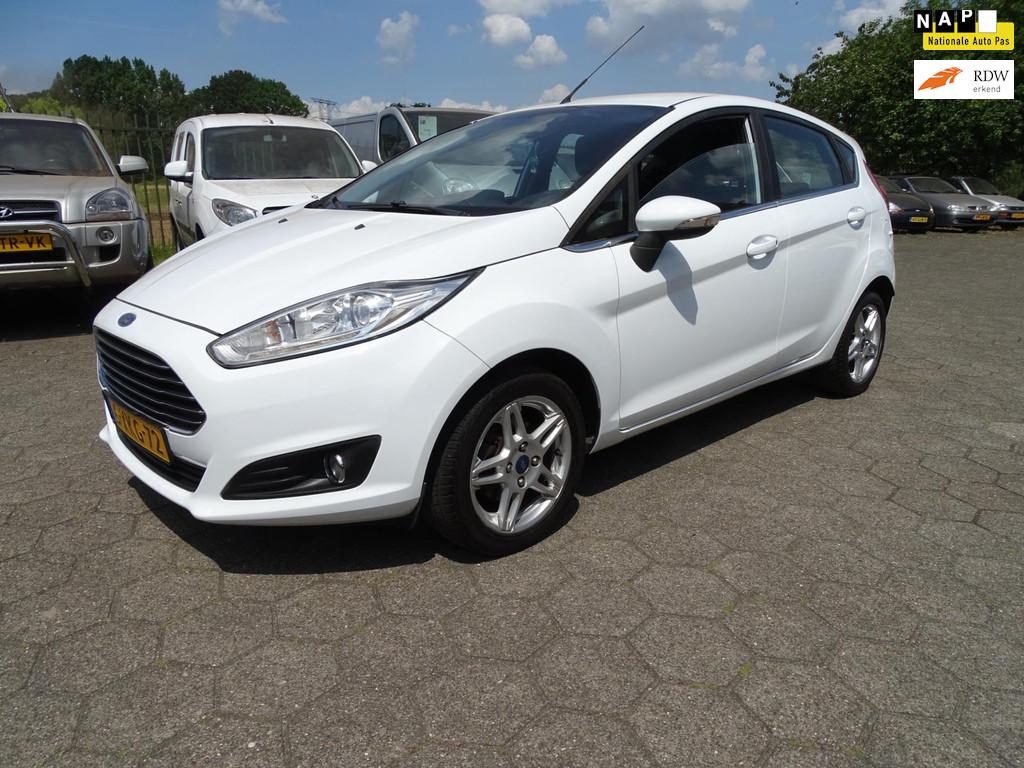 Ford Fiesta 1.0 Titanium AIRCO/NAV/LMV/5 DEURS, Auto's, Ford, Bedrijf, Te koop, Fiësta, ABS, Airbags, Airconditioning, Boordcomputer