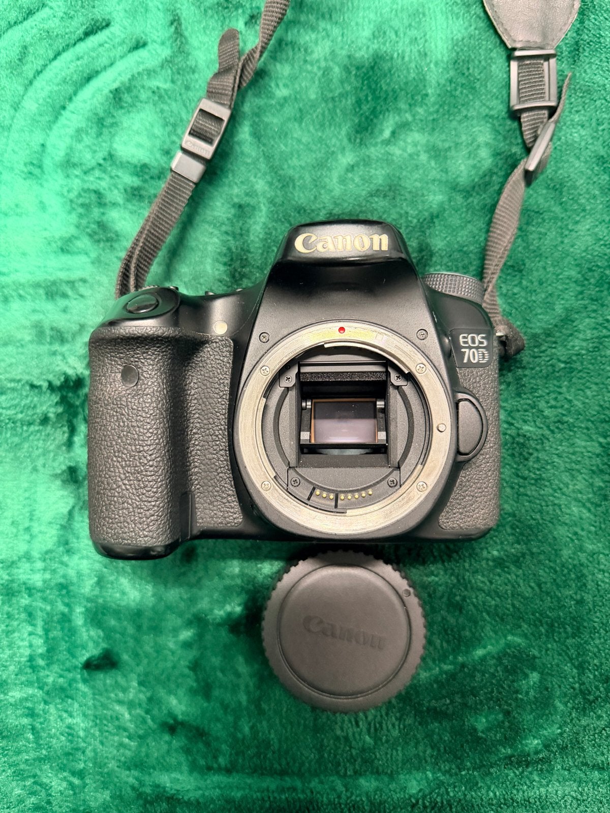 Canon 70D Body - Defect voor onderdelen, Ophalen, Spiegelreflex, Canon, Niet werkend