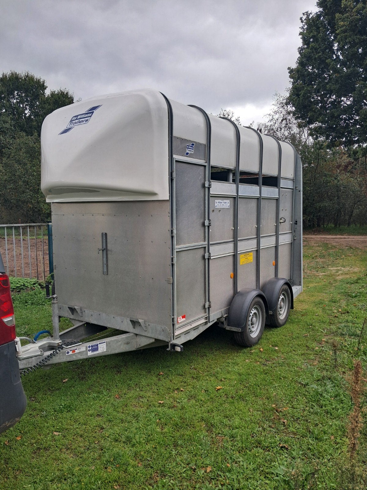 ifor williams vee paarden trailer, Ophalen, Zo goed als nieuw, Aluminium, Overige typen