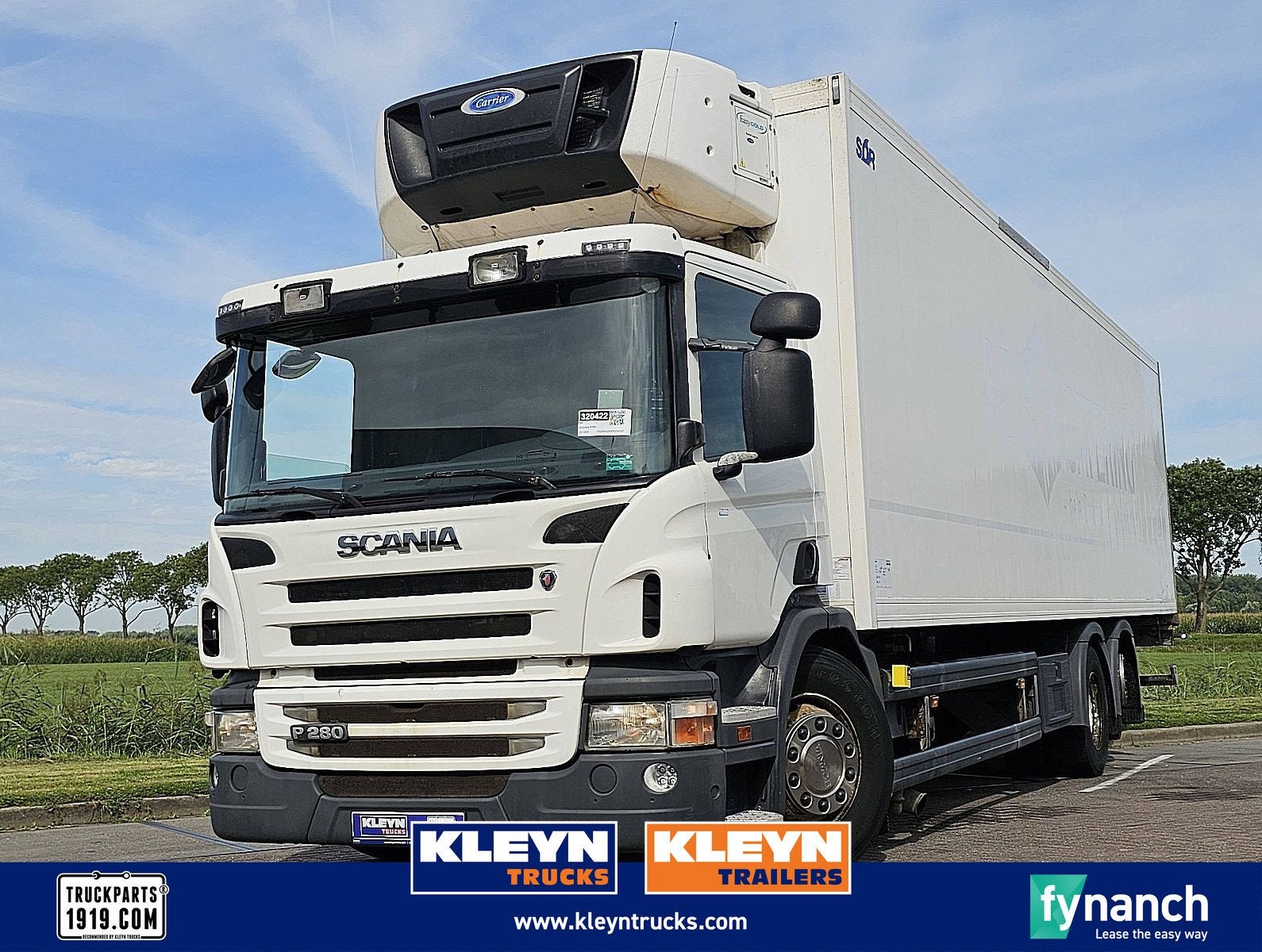 SCANIA P280 6x2*4 eev carrier, Auto's, Automaat, Euro 5, Scania, Wit