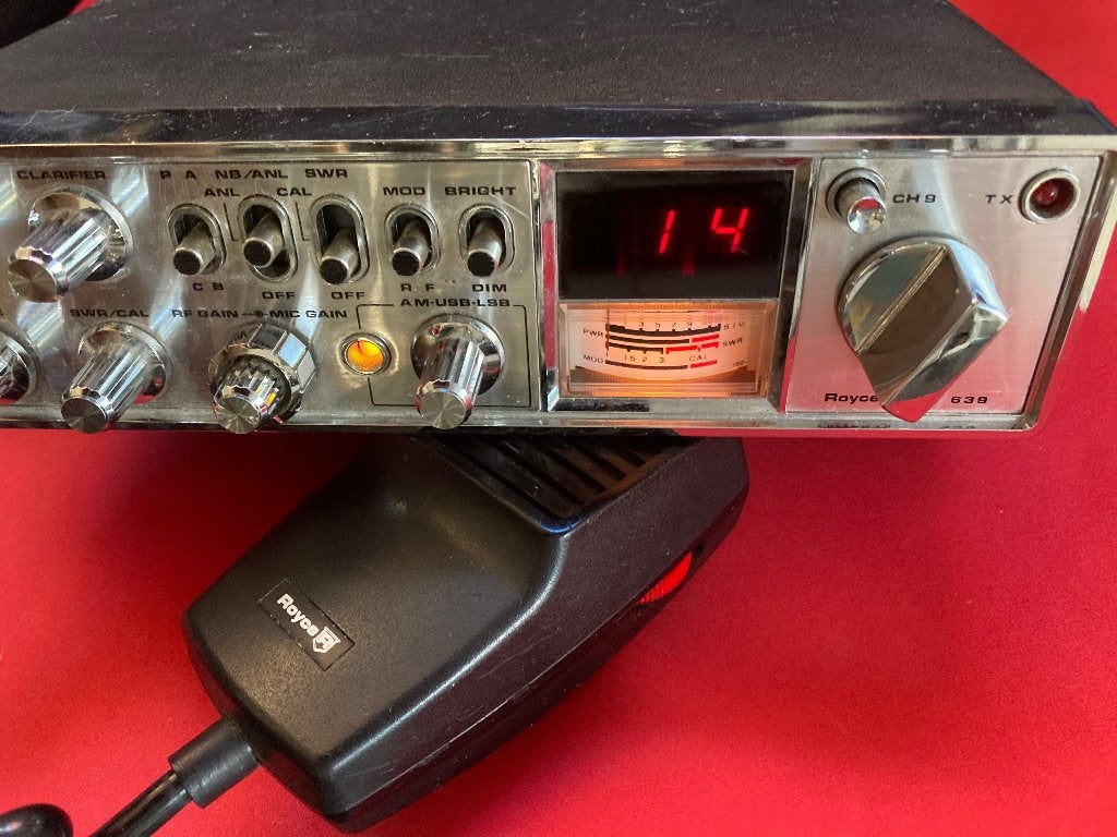 27 mc Royce 639 zendontvanger, Telecommunicatie, Zenders en Ontvangers, Ophalen of Verzenden, Zo goed als nieuw, Zender en Ontvanger