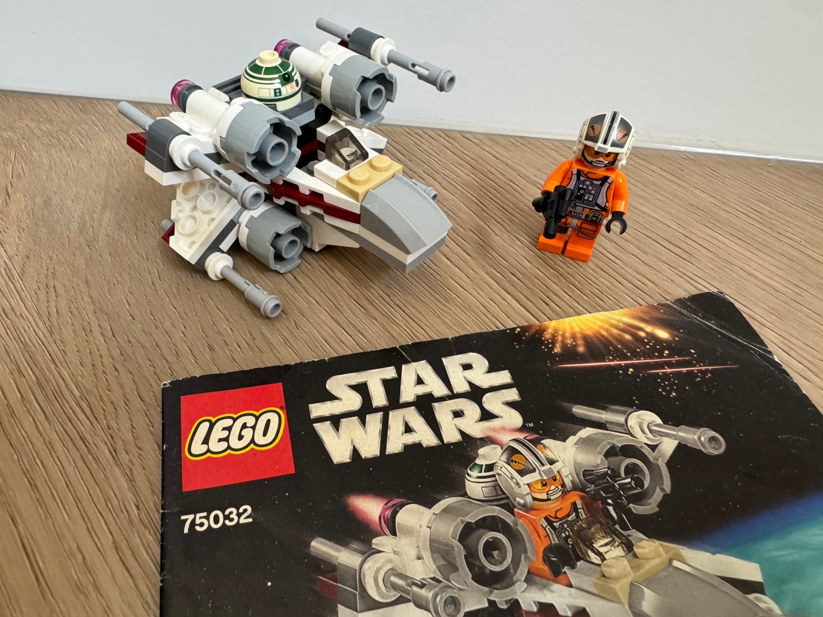 100% compleet Lego Star Wars 75032 X-wing Fighter, Star Wars, Lego, Ophalen of Verzenden, Zo goed als nieuw