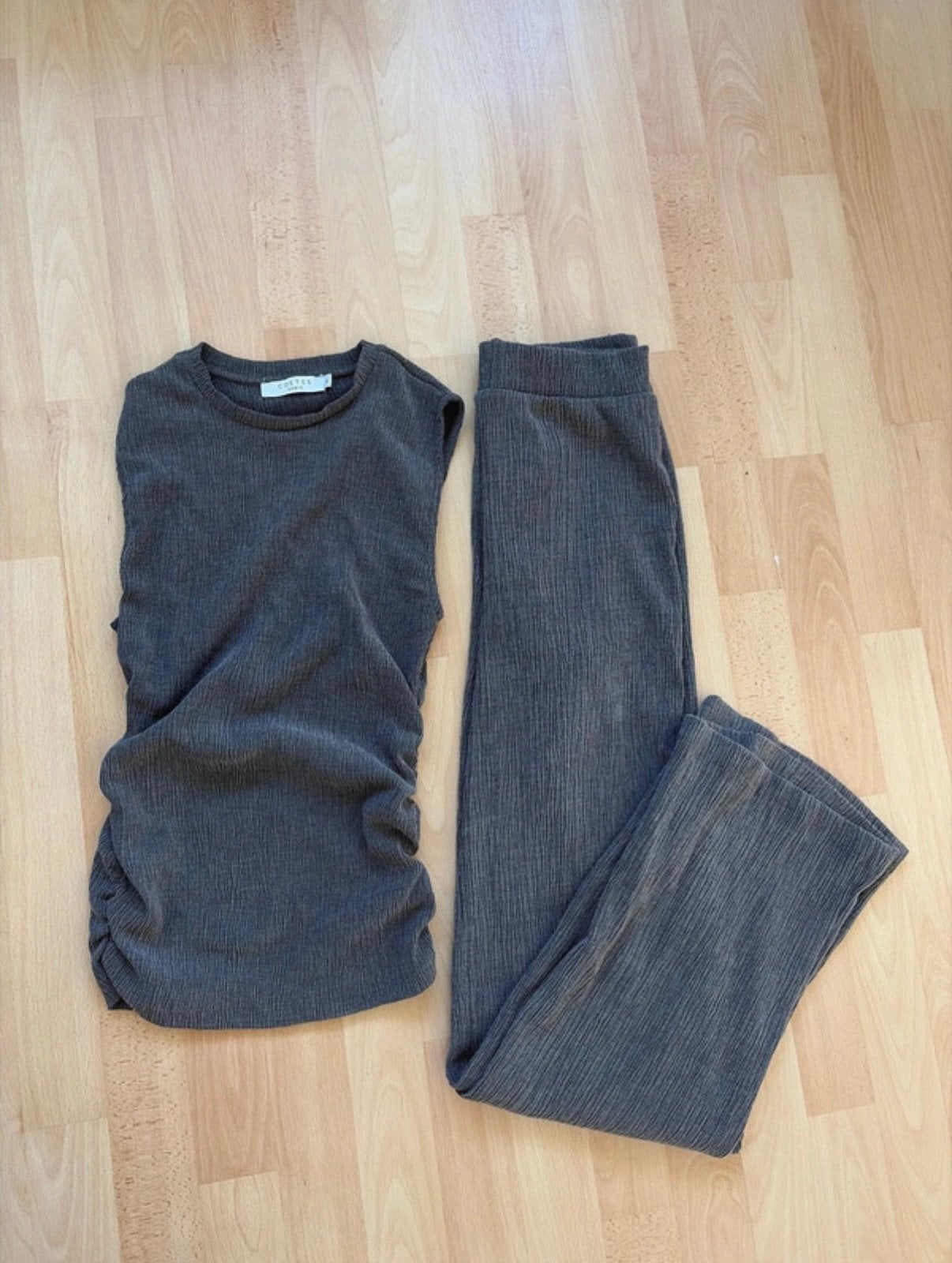 Co ord set costes xs, Ophalen of Verzenden, Zo goed als nieuw, Maat 34 (XS) of kleiner, Grijs