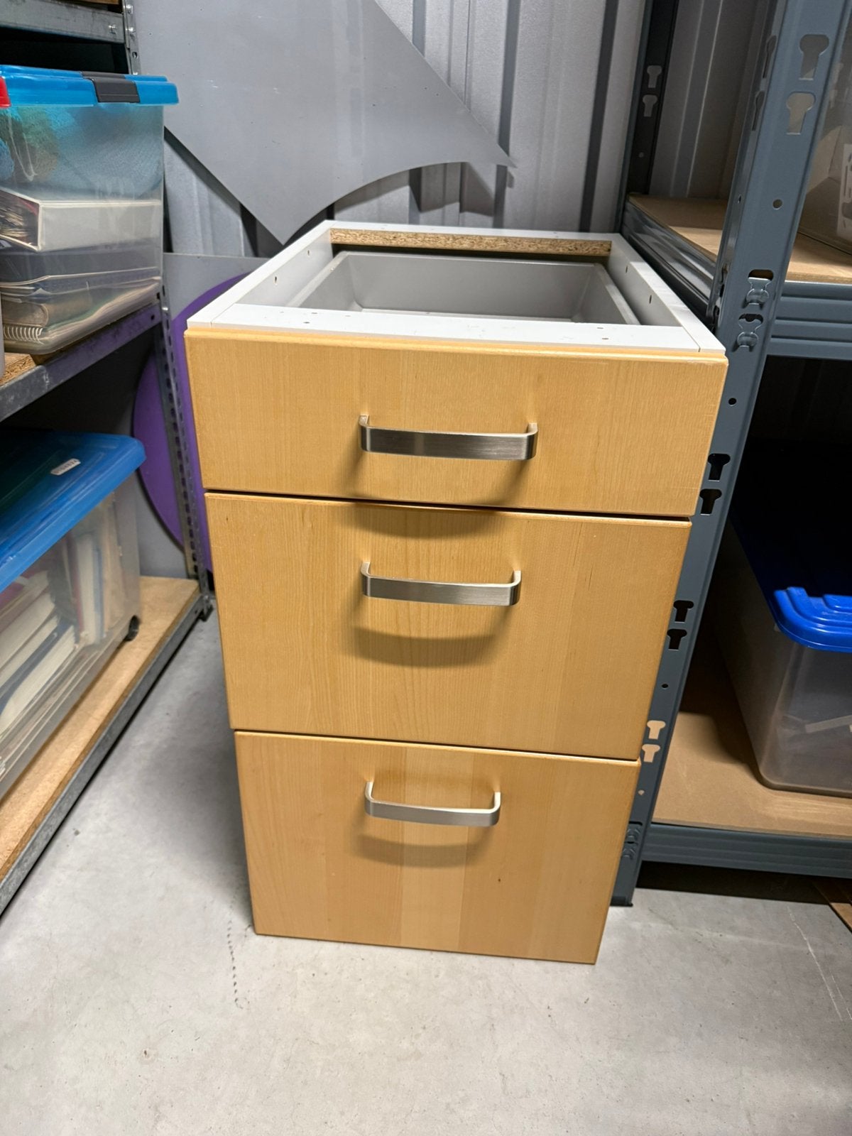 IKEA Metod ladenblok keuken werkbank, Ophalen, Minder dan 50 cm, Zo goed als nieuw, 3 of 4 laden