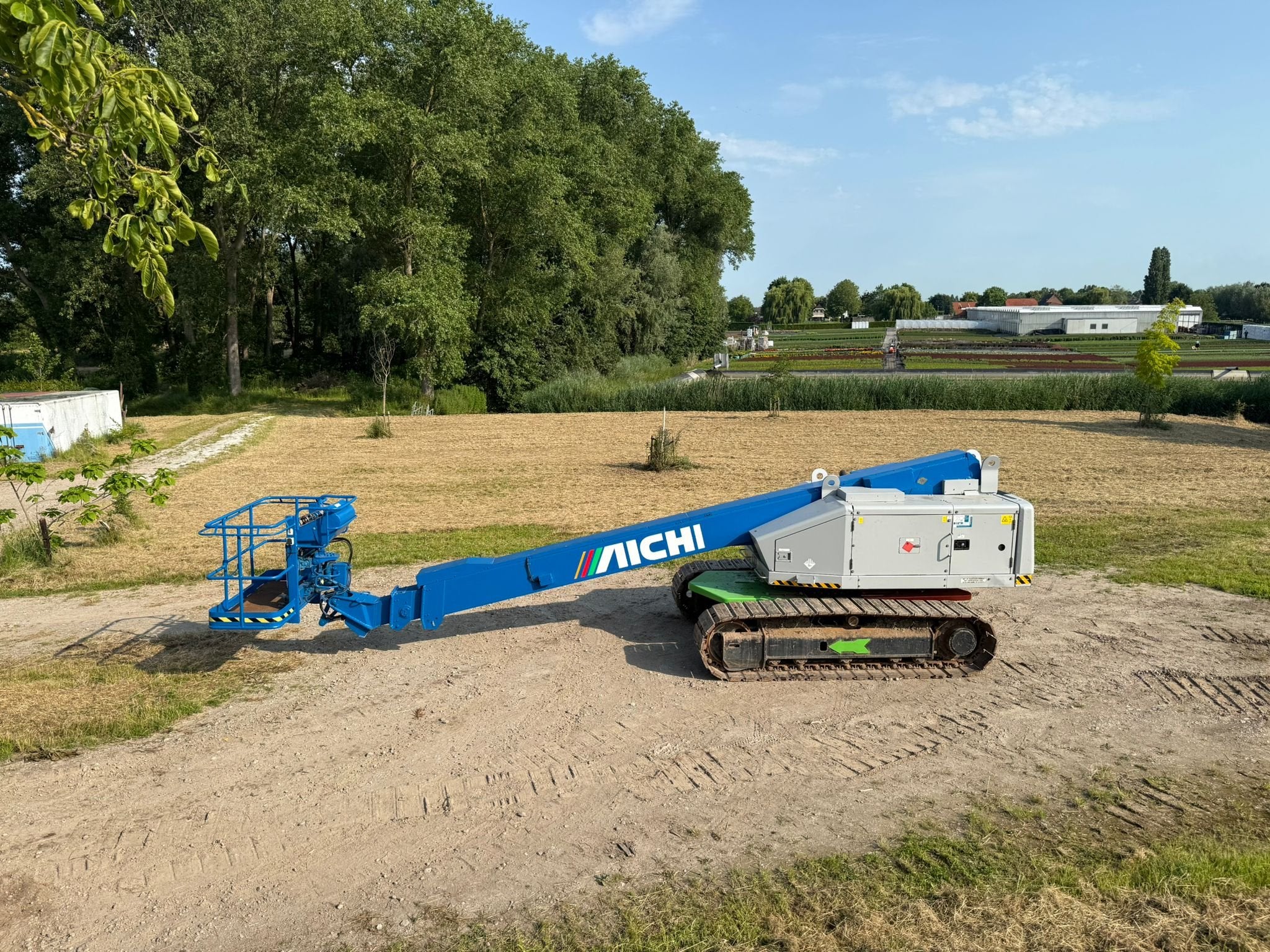 Aichi SR18A Isuzu Diesel 20 meter Rups Telescoop Hoogwerker, Ophalen of Verzenden