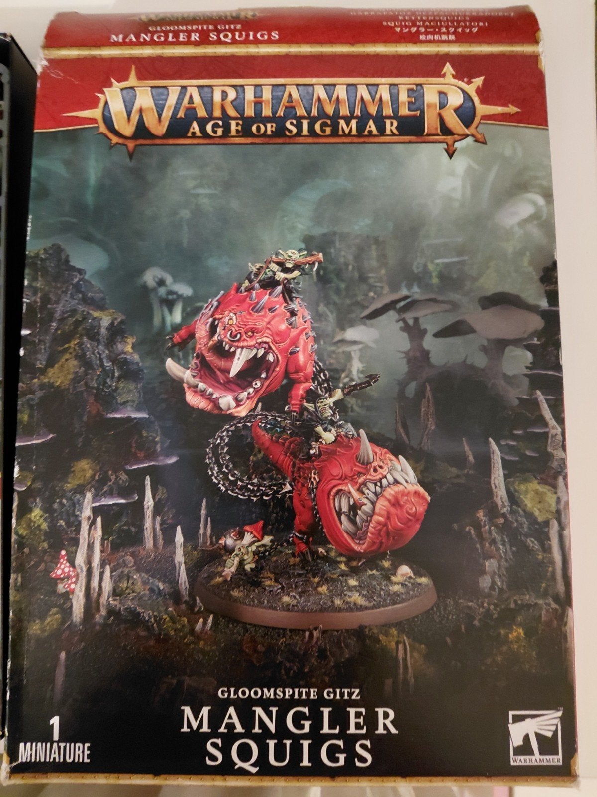 Warhammer aos gloomspite gitz mangler squigs, Hobby en Vrije tijd, Wargaming, Ophalen of Verzenden, Zo goed als nieuw, Warhammer