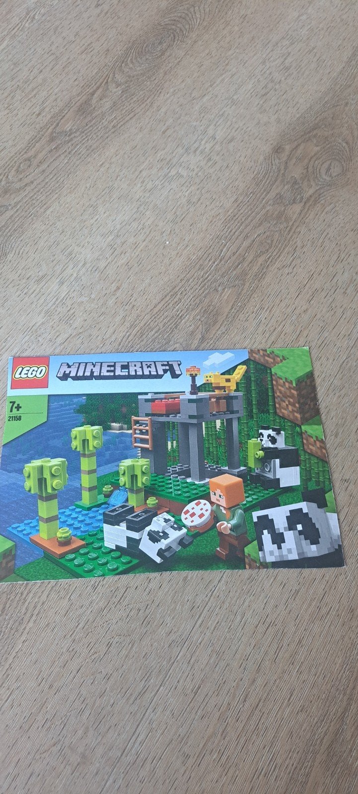 lego minecraft panda crèche, Ophalen of Verzenden, Zo goed als nieuw