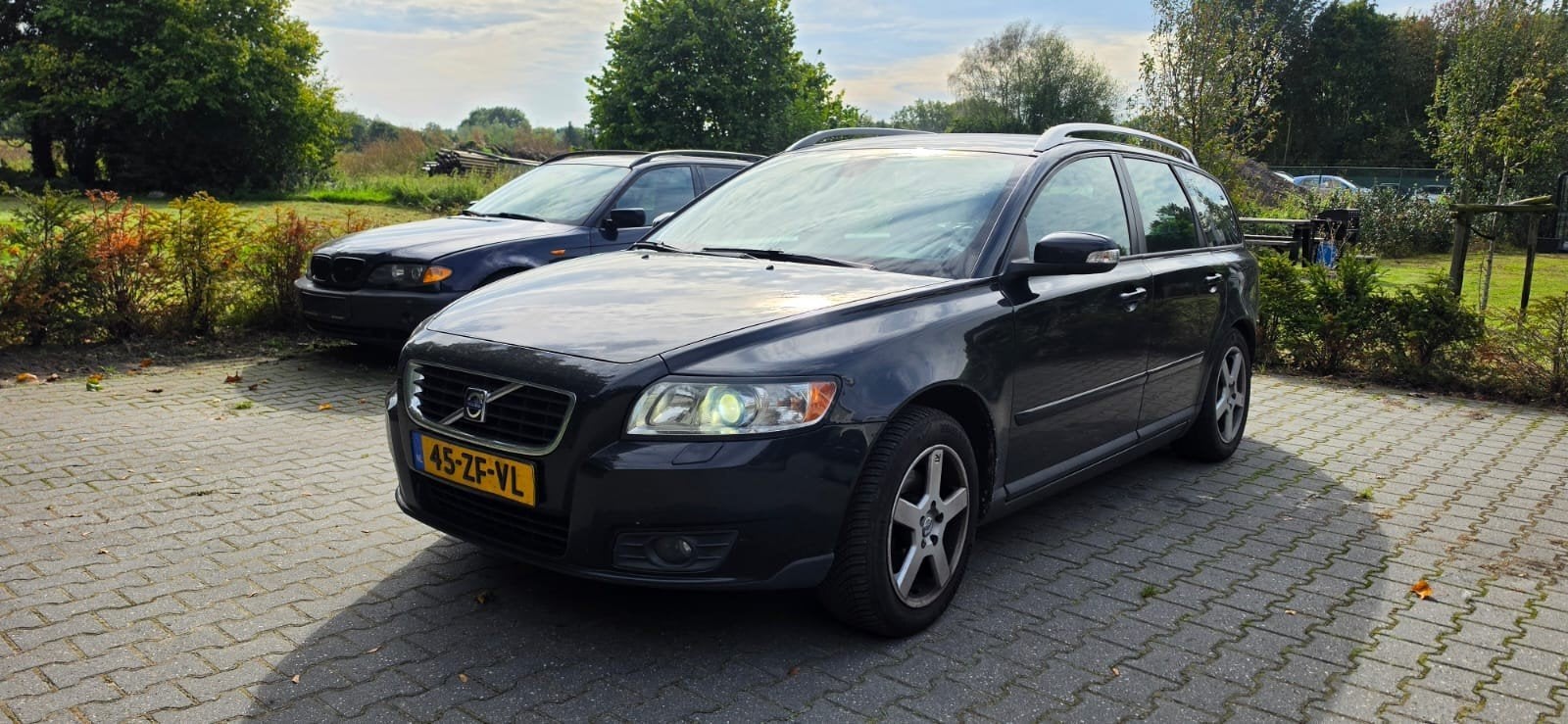 Volvo V50 1.8 2008 08/27 APK, Voorwielaandrijving, 125 pk, 4 cilinders, Zwart