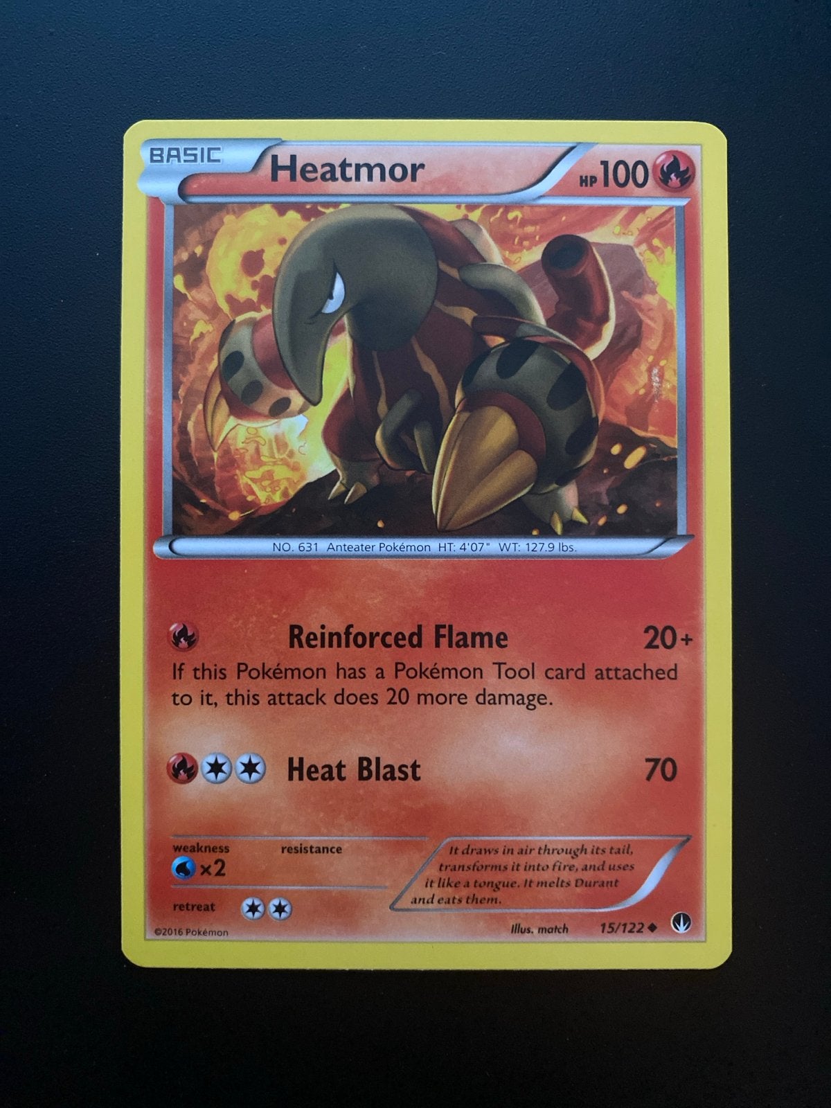 Heatmor 15/122 XY Breakpoint (2016) Packfresh Mint!, Ophalen of Verzenden, Gebruikt, Losse kaart