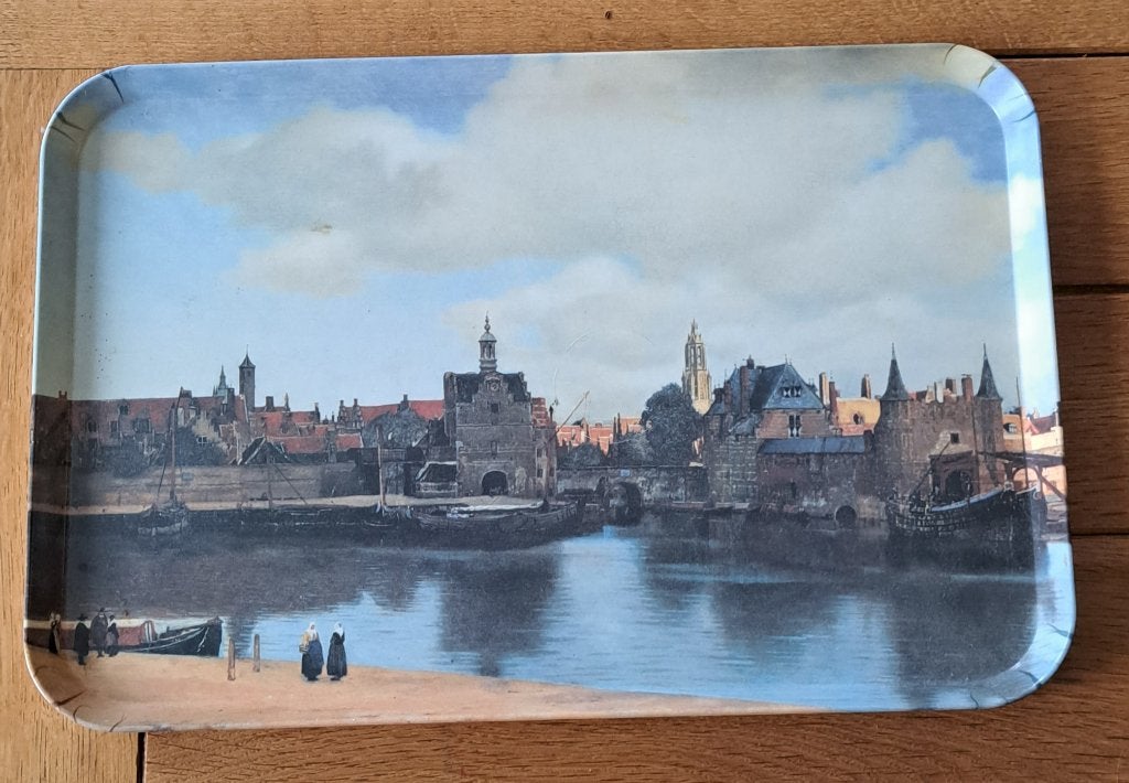 Johannes Vermeer dienblad, Ophalen of Verzenden