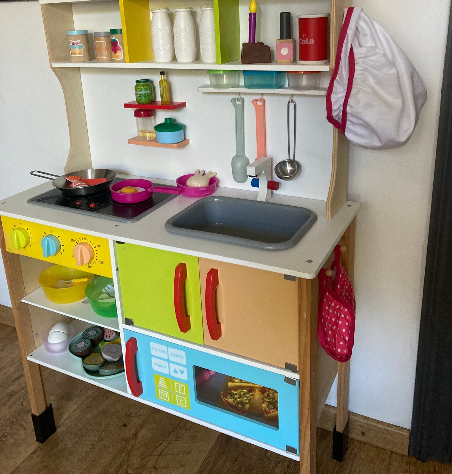 Vrolijke Kinderkeuken, Ophalen, Gebruikt, Hout, Speelkeuken-accessoire