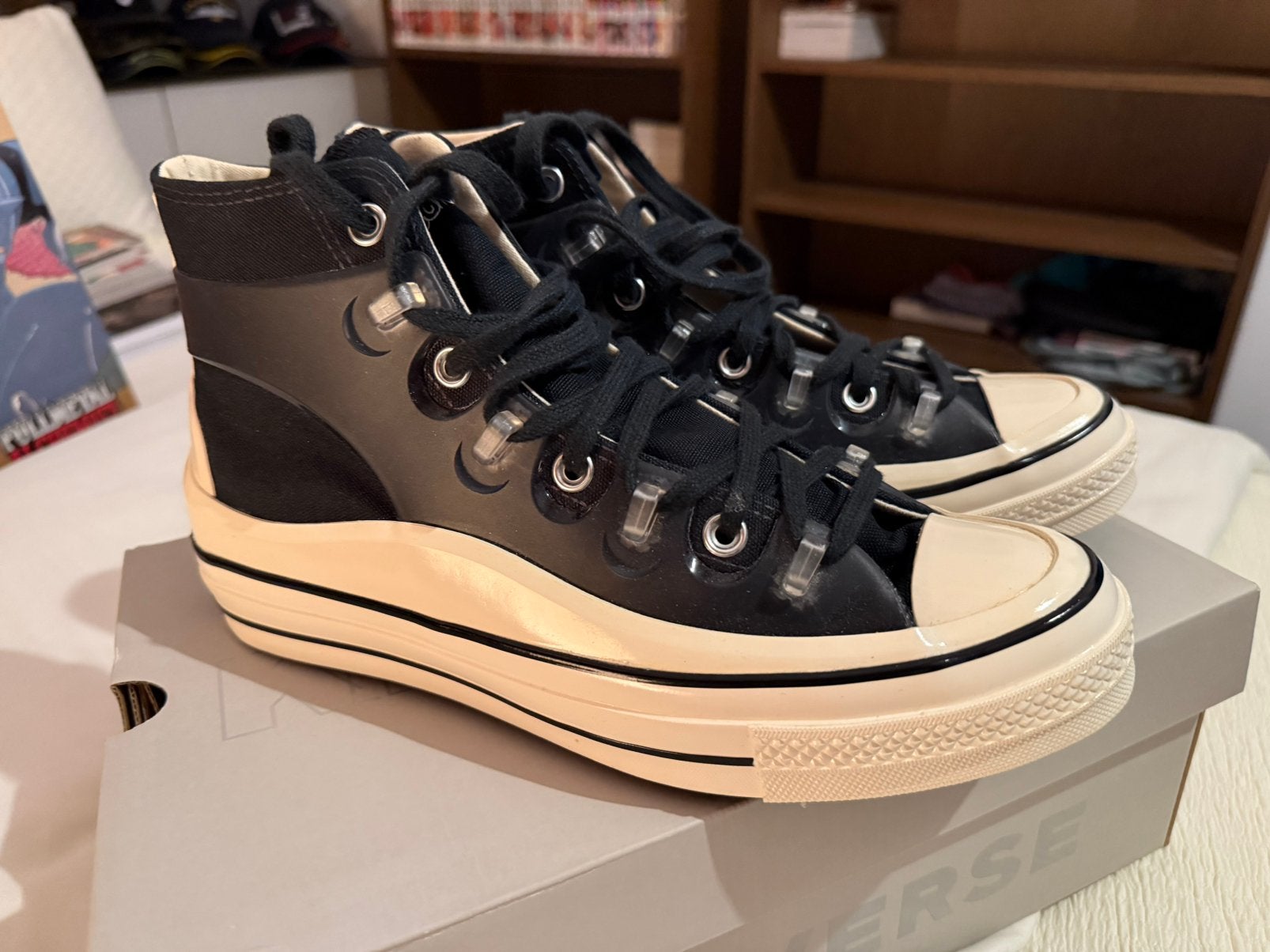 Converse Kim Jones Chuck 70 42, Ophalen of Verzenden, Zo goed als nieuw, Zwart