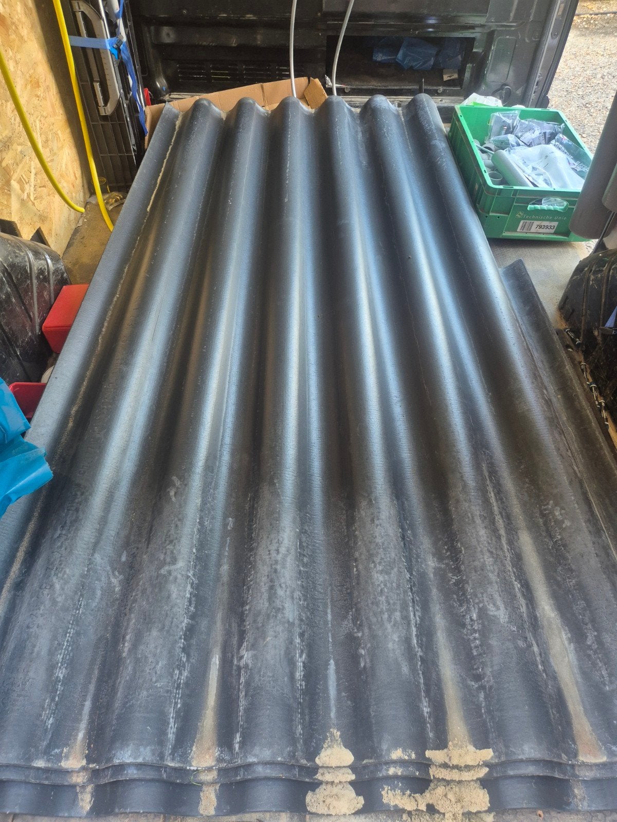 Golfplaten, Ophalen, Overige materialen, Zwart, 15 m² of meer