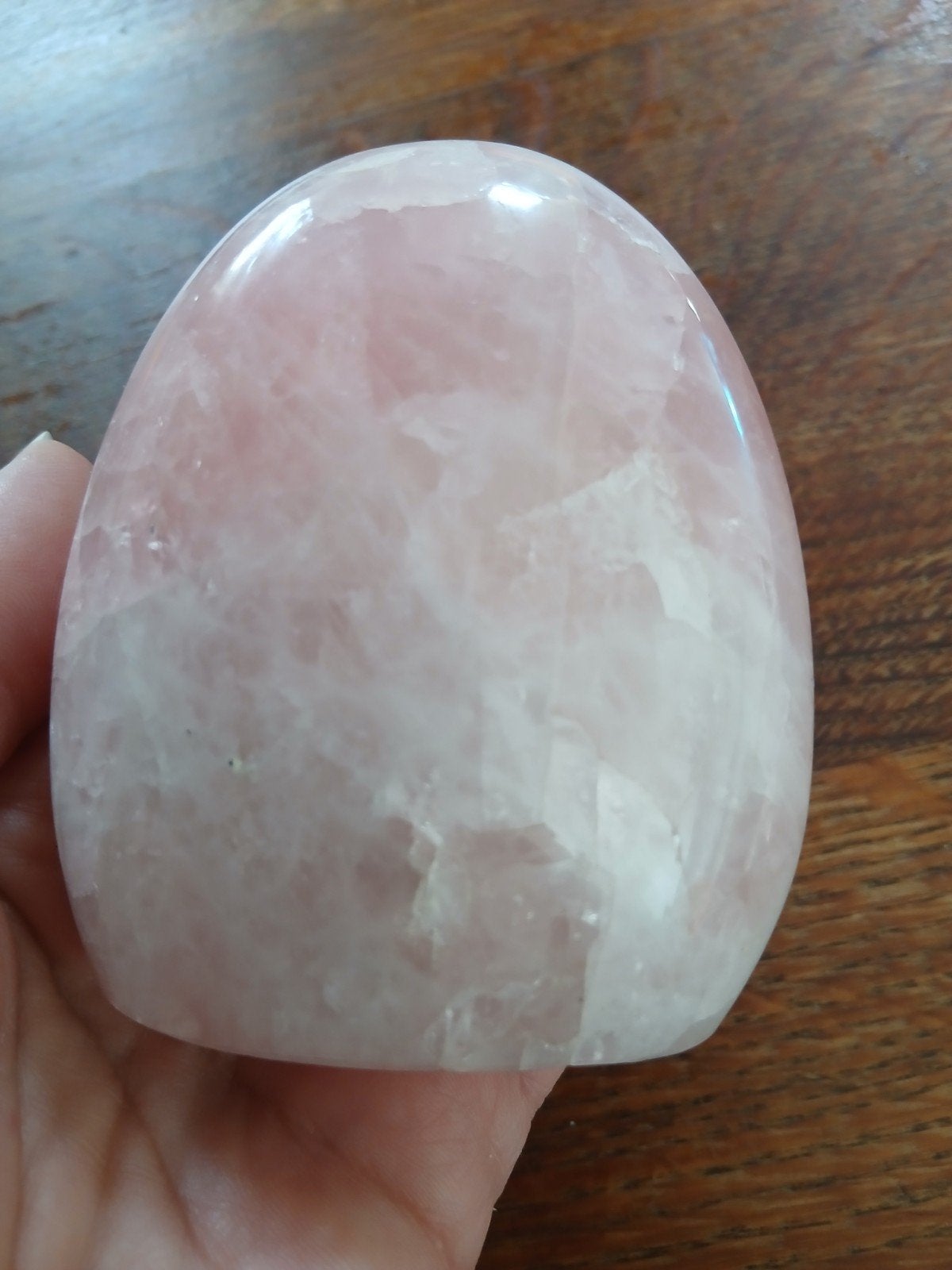 Rozenkwarts kristal - 285 gram, Ophalen of Verzenden, Mineraal