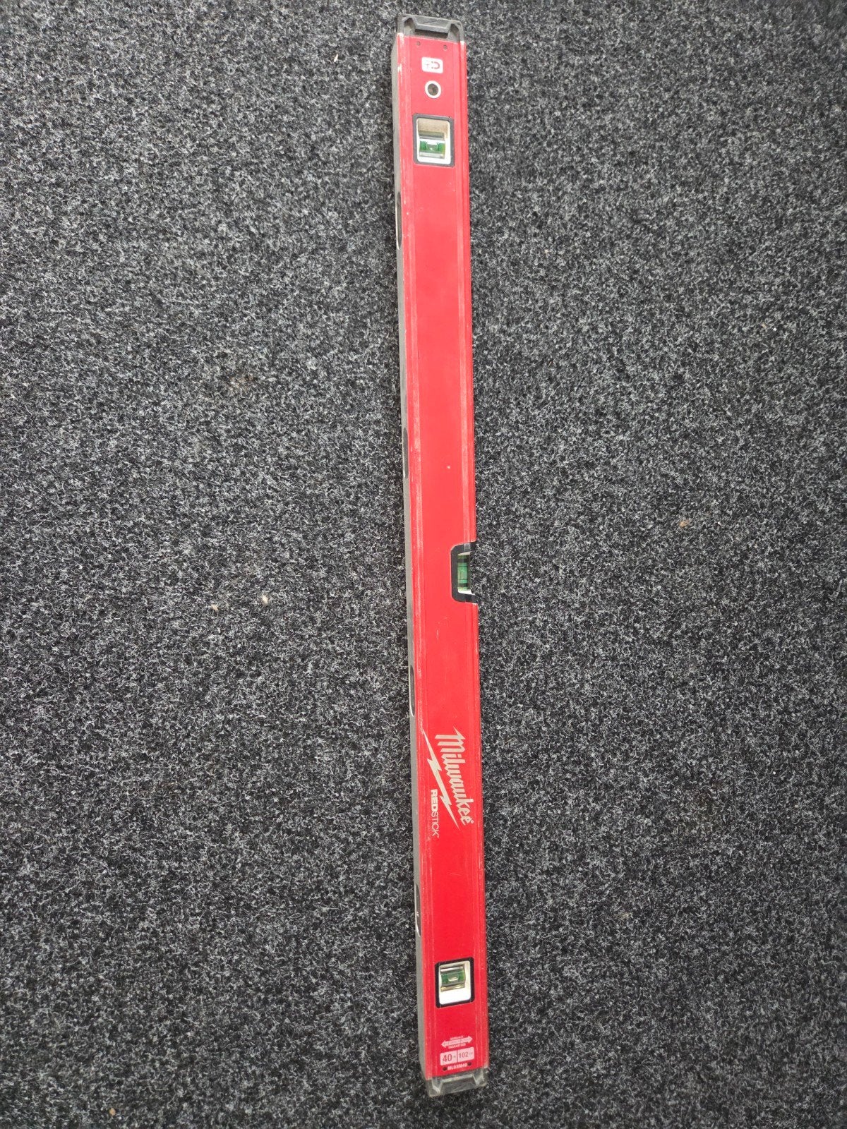 Magnetische Waterpas Milwaukee - 100 cm, Doe-het-zelf en Verbouw, Gereedschap | Handgereedschap, Ophalen, Gebruikt, Waterpas, Milwaukee