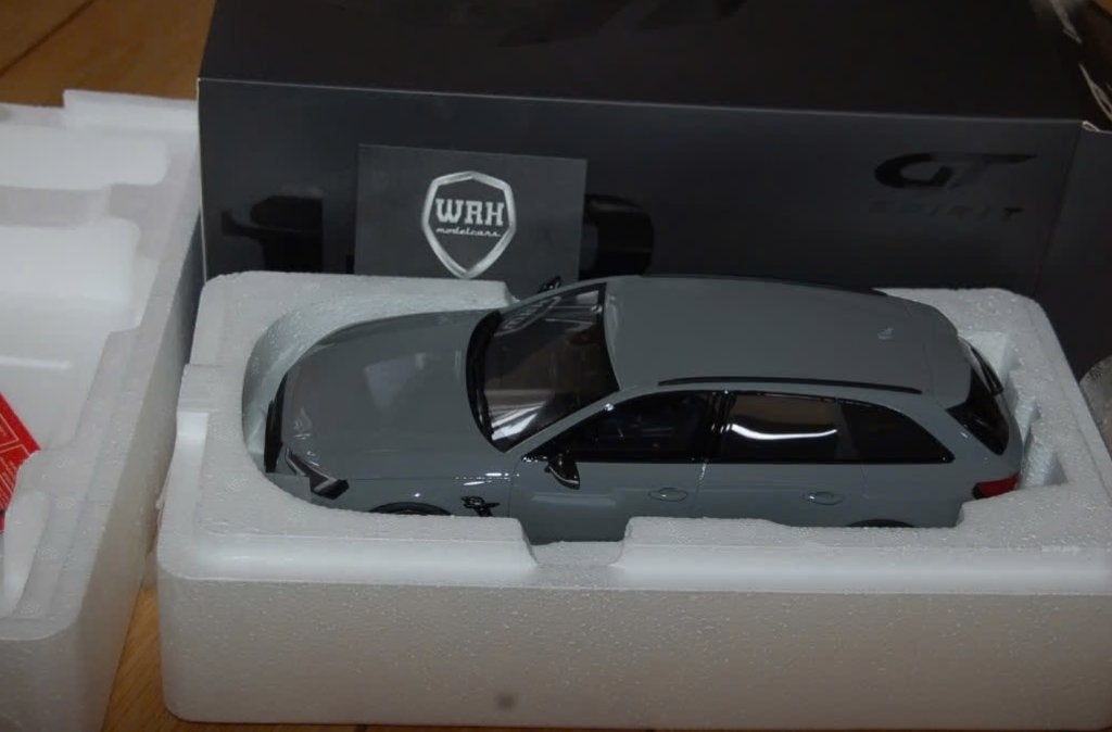 1:18 AUDI RS4 AVANT ABT nardo grey GT236 GT spirit WRH, Verzenden, Zo goed als nieuw, Auto, Overige merken