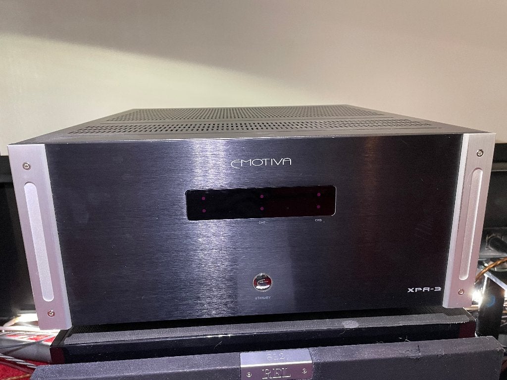 Emotiva XPA-3 drie-kanaalsversterker, 120 watt of meer, Ophalen, Overige merken, Gebruikt