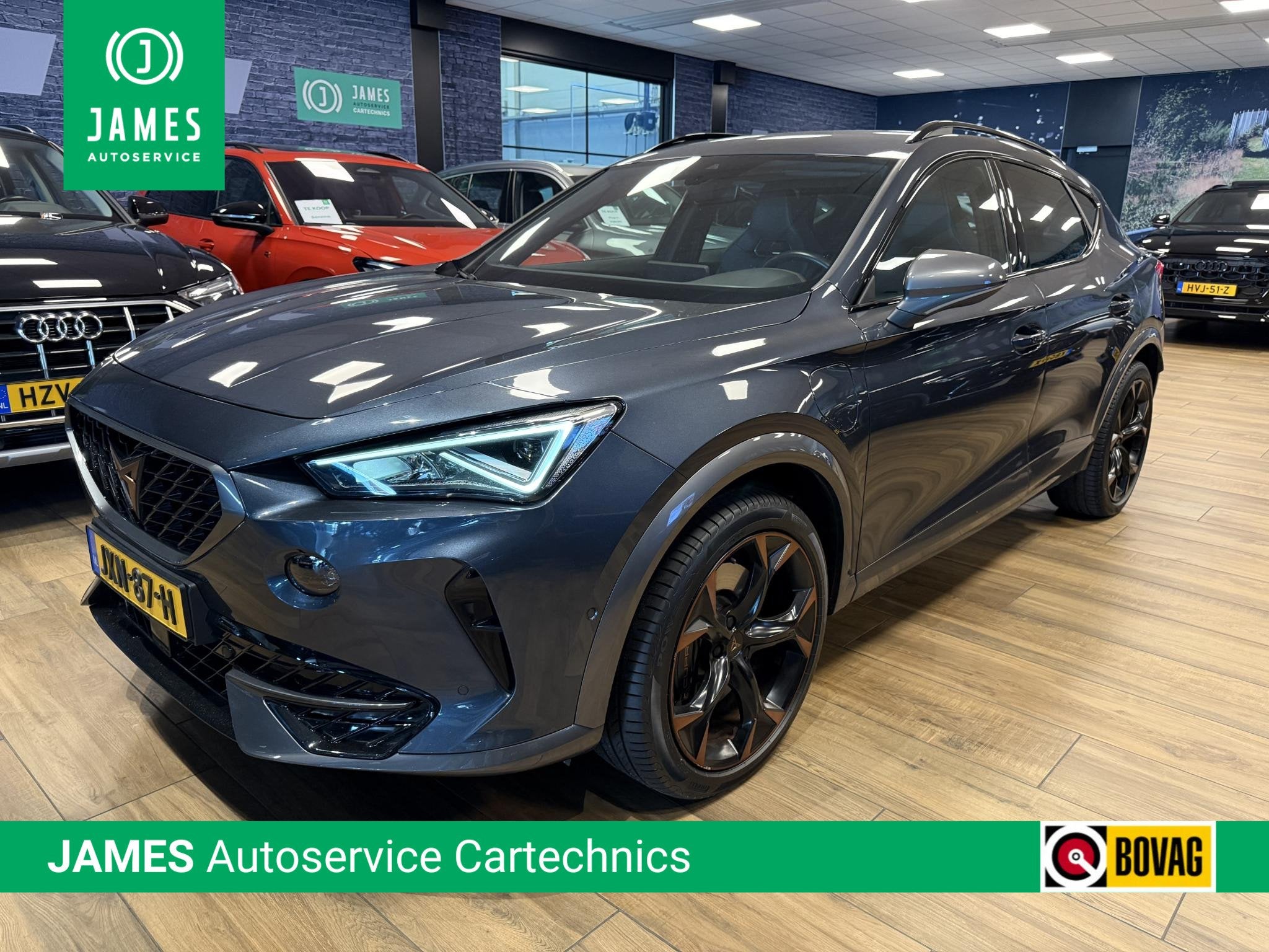 CUPRA Formentor 1.4 e-Hybrid VZ Copper Edition 245PK|Memorys, Auto's, Stof, Gebruikt, 4 cilinders, Formentor