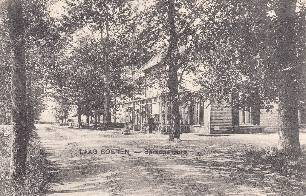 Laag Soeren   -   Sprengenoord                      =0012=, Ophalen of Verzenden, 1920 tot 1940, Ongelopen, Gelderland