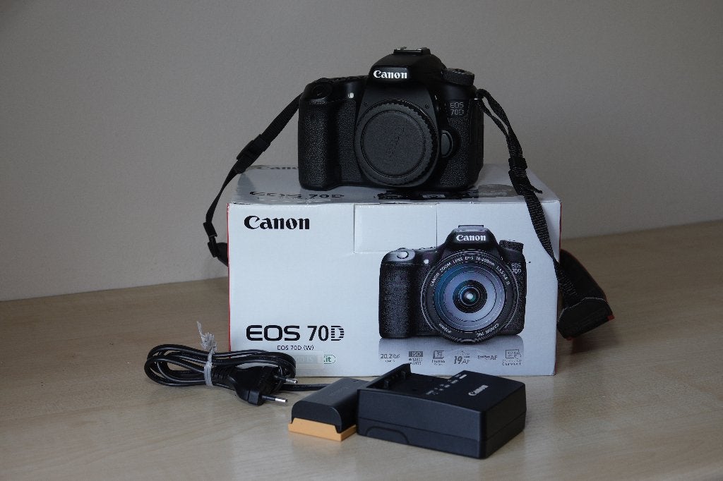 CANON EOS 70D BODY, Ophalen, Gebruikt, Spiegelreflex, Canon