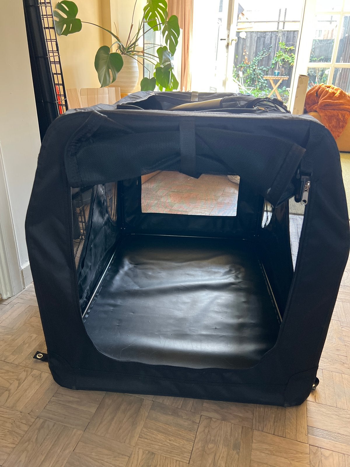 Opvouwbare reisbench voor honden xl, Dieren en Toebehoren, Ophalen, Zo goed als nieuw