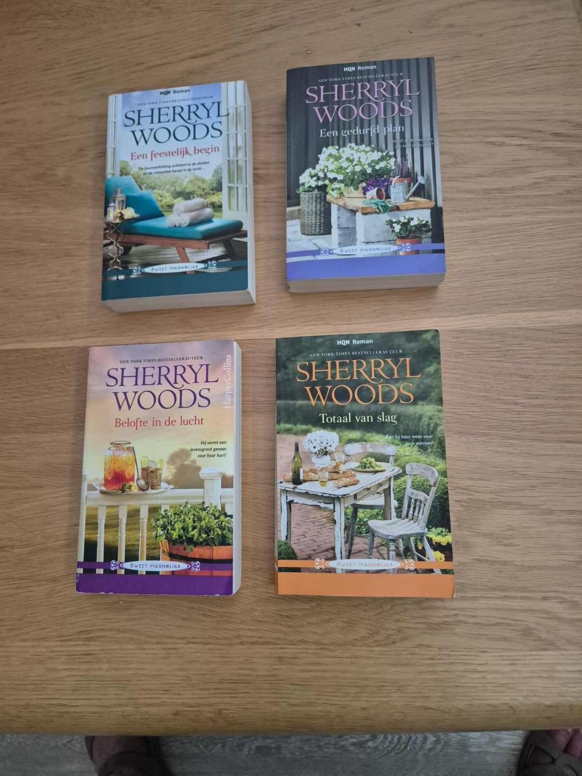 Sherryl Woods  (4 boeken), Boeken, Ophalen of Verzenden, Gelezen, Sherryl Woods, Nederland