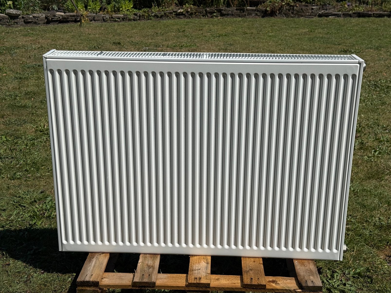 Radiator dubbelplaats - 100 x 70 cm - Type 22, Ophalen, 30 tot 80 cm, Gebruikt, Radiator