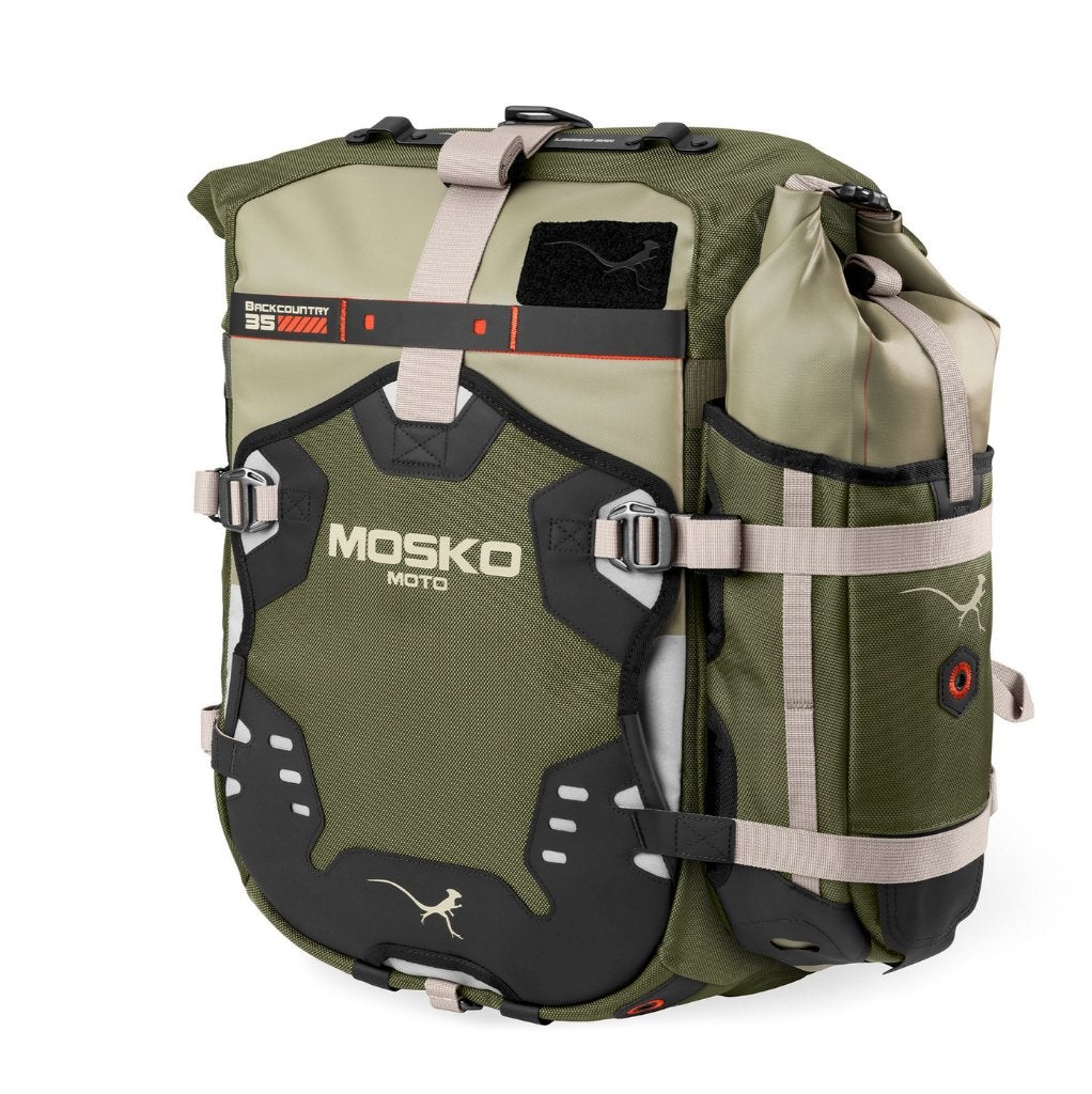 Mosko Moto bagage set compleet, Motoren, Ophalen, Zo goed als nieuw