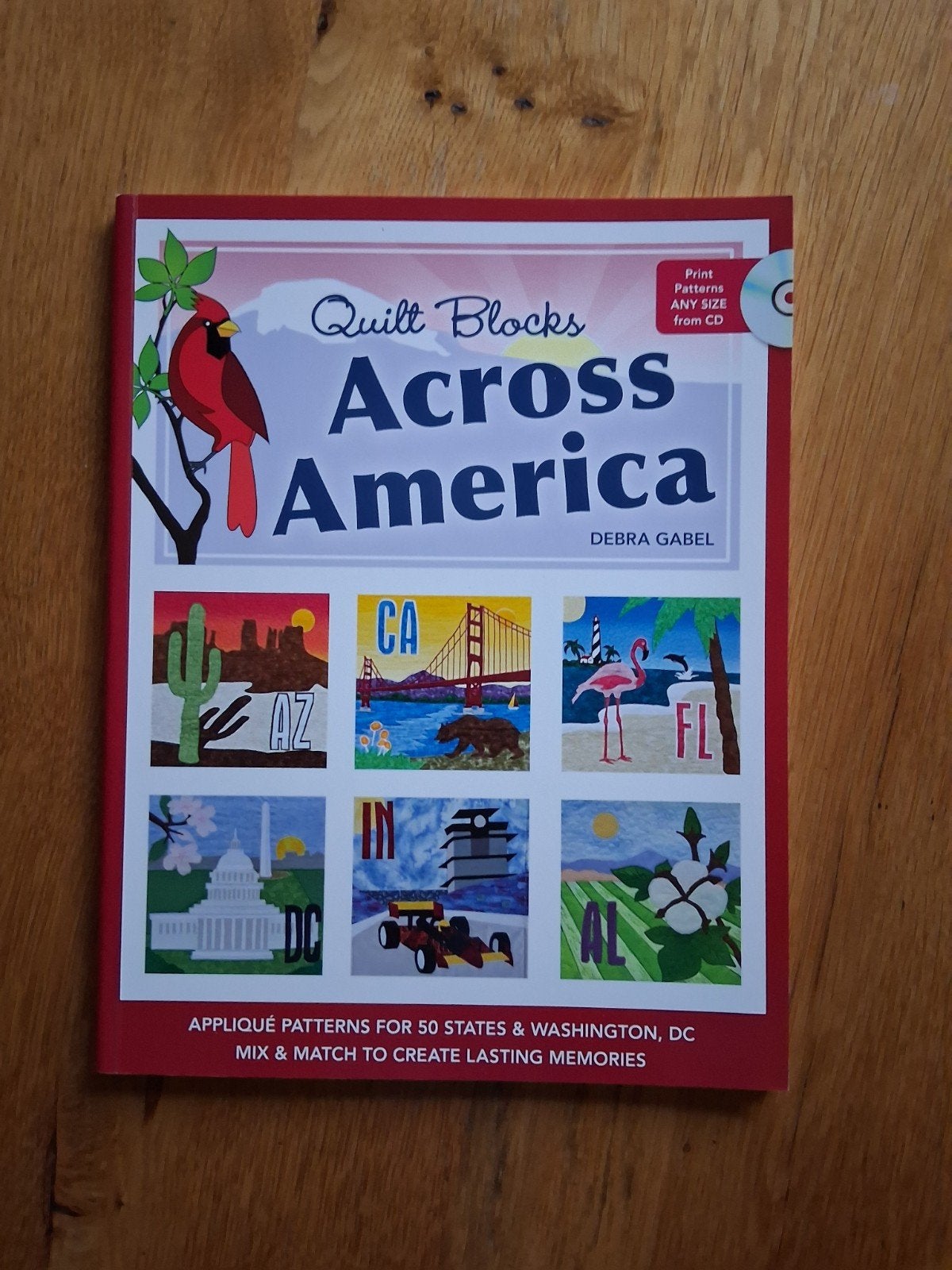 quilt blocks across america, Ophalen of Verzenden, Zo goed als nieuw, Overige onderwerpen, Debra Gabel