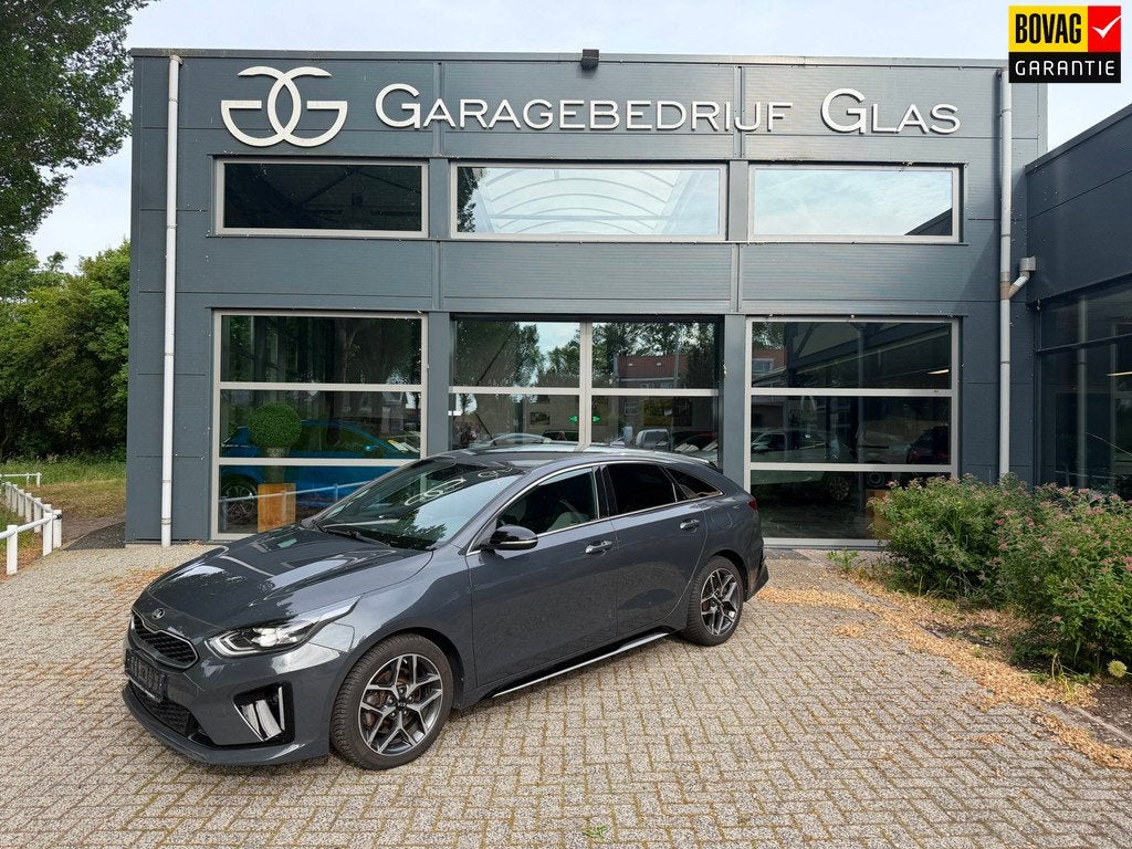 Kia ProCeed 1.4 T-GDI GT-Line automaat, Auto's, Kia, 12 maanden, Zwart, 4 cilinders, Leder en Stof